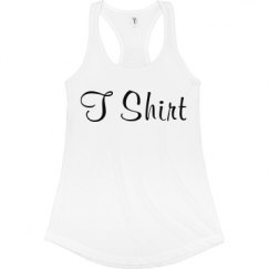 Ladies Slim Fit Racerback Tank Top