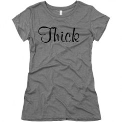 Ladies Slim Fit Super Soft Triblend Tee