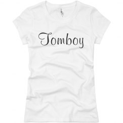 Shirt That Says Tomboy