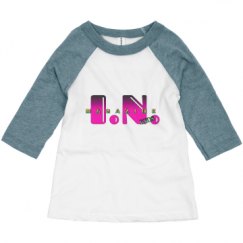 Toddler 3/4 Sleeve Raglan Tee