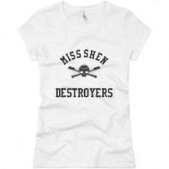 Ladies Slim Fit Basic Promo Jersey Tee