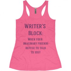 Ladies Slim Fit Super Soft Racerback Triblend Tank