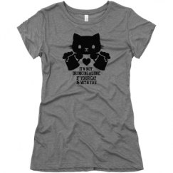 Ladies Slim Fit Super Soft Triblend Tee
