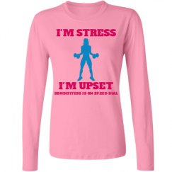 Ladies Relaxed Fit Basic Long Sleeve Tee