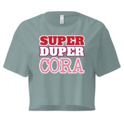 Ladies Festival Cali Crop Top Tee