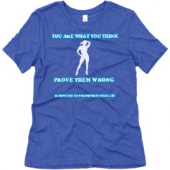 Ladies Relaxed Fit Super Soft Triblend Tee