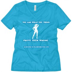 Ladies Relaxed Fit V-Neck Tee