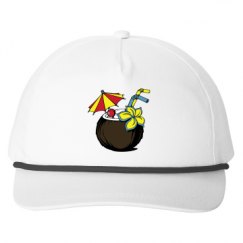 Snapback Five-Panel Rope Hat