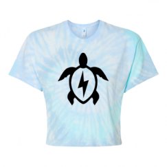 Women's Tie Dye Crop Top Tee