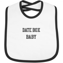 Date Box Baby Bib 