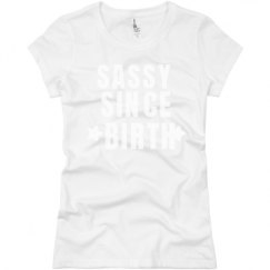Ladies Slim Fit Basic Promo Jersey Tee