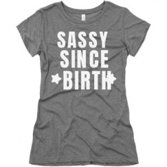 Ladies Slim Fit Super Soft Triblend Tee