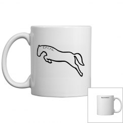 Equestrian Fierce Logo Mug