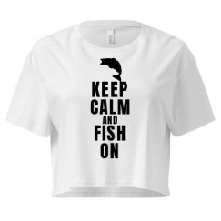 Ladies Festival Cali Crop Top Tee