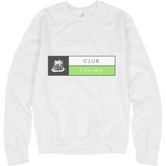 Clubeskimo Green Print Sweatshirt
