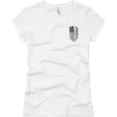 Ladies Slim Fit Basic Promo Jersey Tee