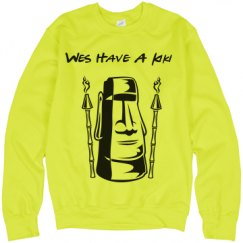 Unisex Neon Crewneck Sweatshirt