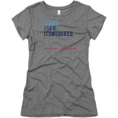 Ladies Slim Fit Super Soft Triblend Tee
