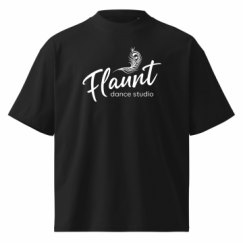 Unisex Organic Oversized High Neck T-Shirt