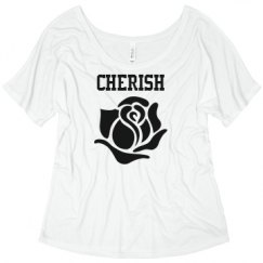 Ladies Flowy Slouchy Tee