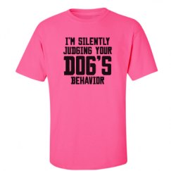 Unisex Ultra Cotton Safety Neon Crewneck Tee