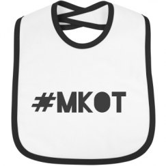 Infant Contrast Trim Bib