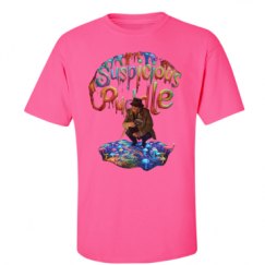 Unisex Ultra Cotton Safety Neon Crewneck Tee