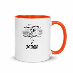 11oz Ceramic Mug with Color Inside