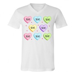 Unisex V-Neck Jersey Tee