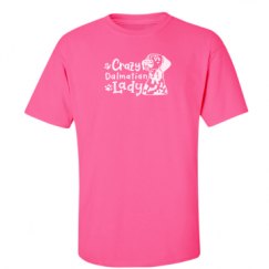 Unisex Ultra Cotton Safety Neon Crewneck Tee