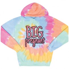 Unisex Tie-Dye Fleece Hoodie
