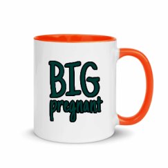 11oz Ceramic Mug with Color Inside