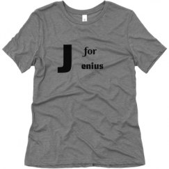 Ladies Relaxed Fit Super Soft Triblend Tee