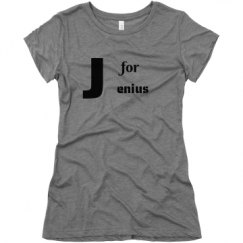 Ladies Slim Fit Super Soft Triblend Tee