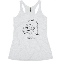 Ladies Slim Fit Super Soft Racerback Triblend Tank