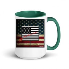 15oz Ceramic Mug with Color Inside