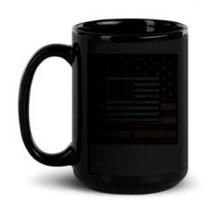 15oz Black Glossy Mug