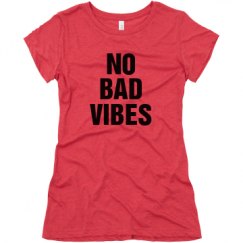 Ladies Slim Fit Super Soft Triblend Tee