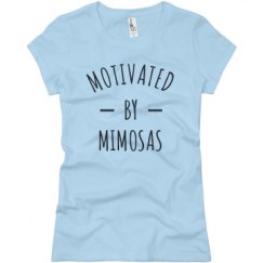 Ladies Slim Fit Basic Promo Jersey Tee