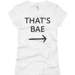 Ladies Slim Fit Basic Promo Jersey Tee