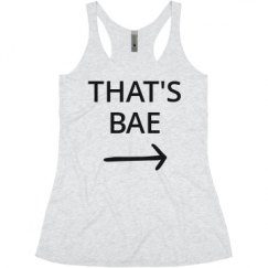 Ladies Slim Fit Super Soft Racerback Triblend Tank