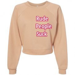 Women's Raglan Pullover Fleece
