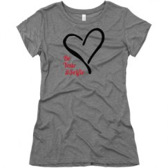 Ladies Slim Fit Super Soft Triblend Tee
