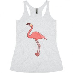 Ladies Slim Fit Super Soft Racerback Triblend Tank