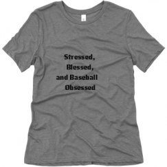 Ladies Relaxed Fit Super Soft Triblend Tee