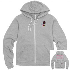 Superfly like a rainbow star zip up