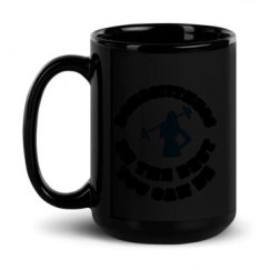 15oz Black Glossy Mug
