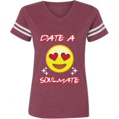 Ladies Relaxed Fit Vintage Sports Tee