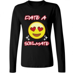 Ladies Relaxed Fit Basic Long Sleeve Tee