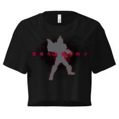 gilarc, unleash your imagination! crop top